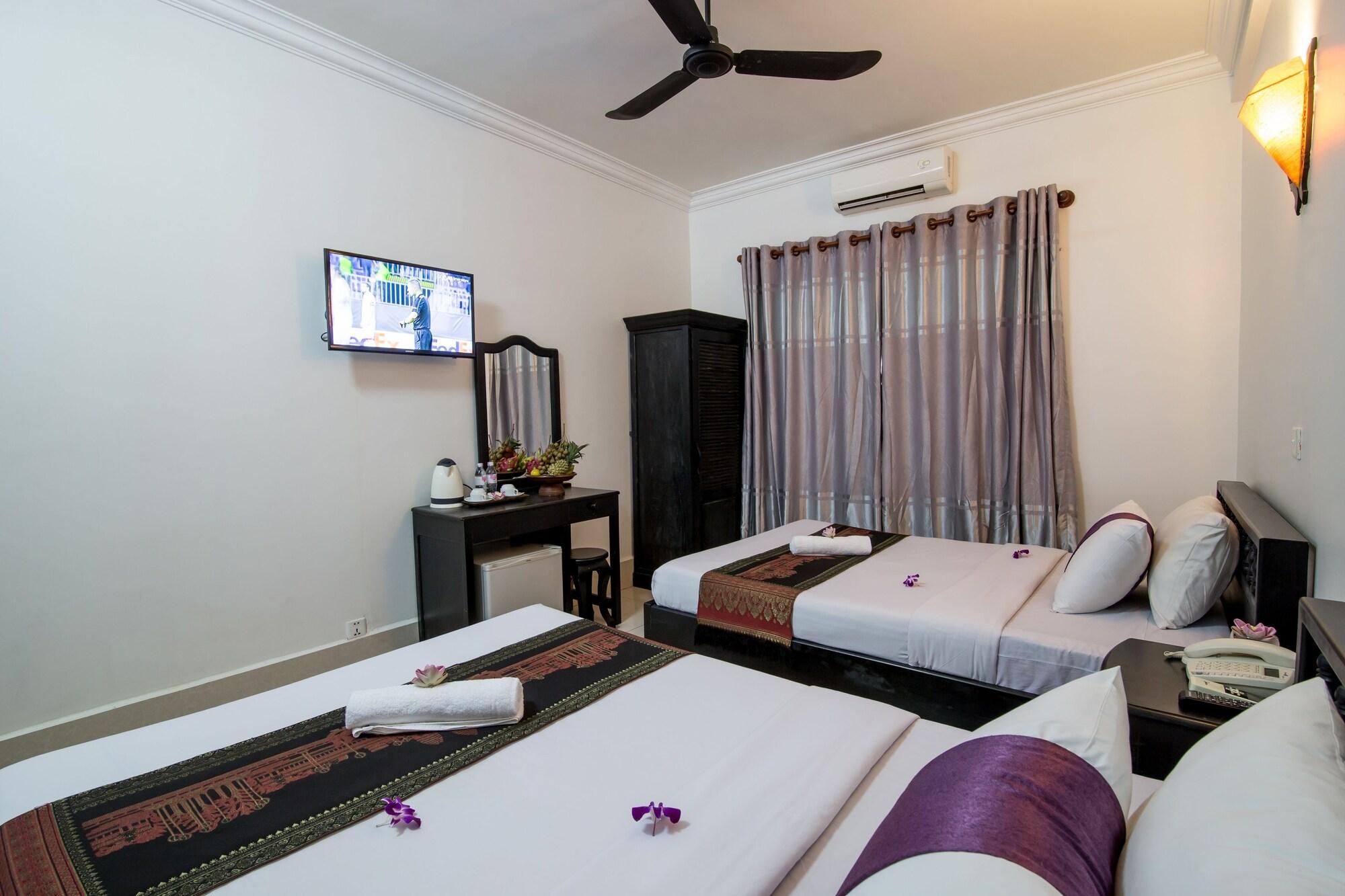 The Unique Angkor Villa Sziemreap Kültér fotó