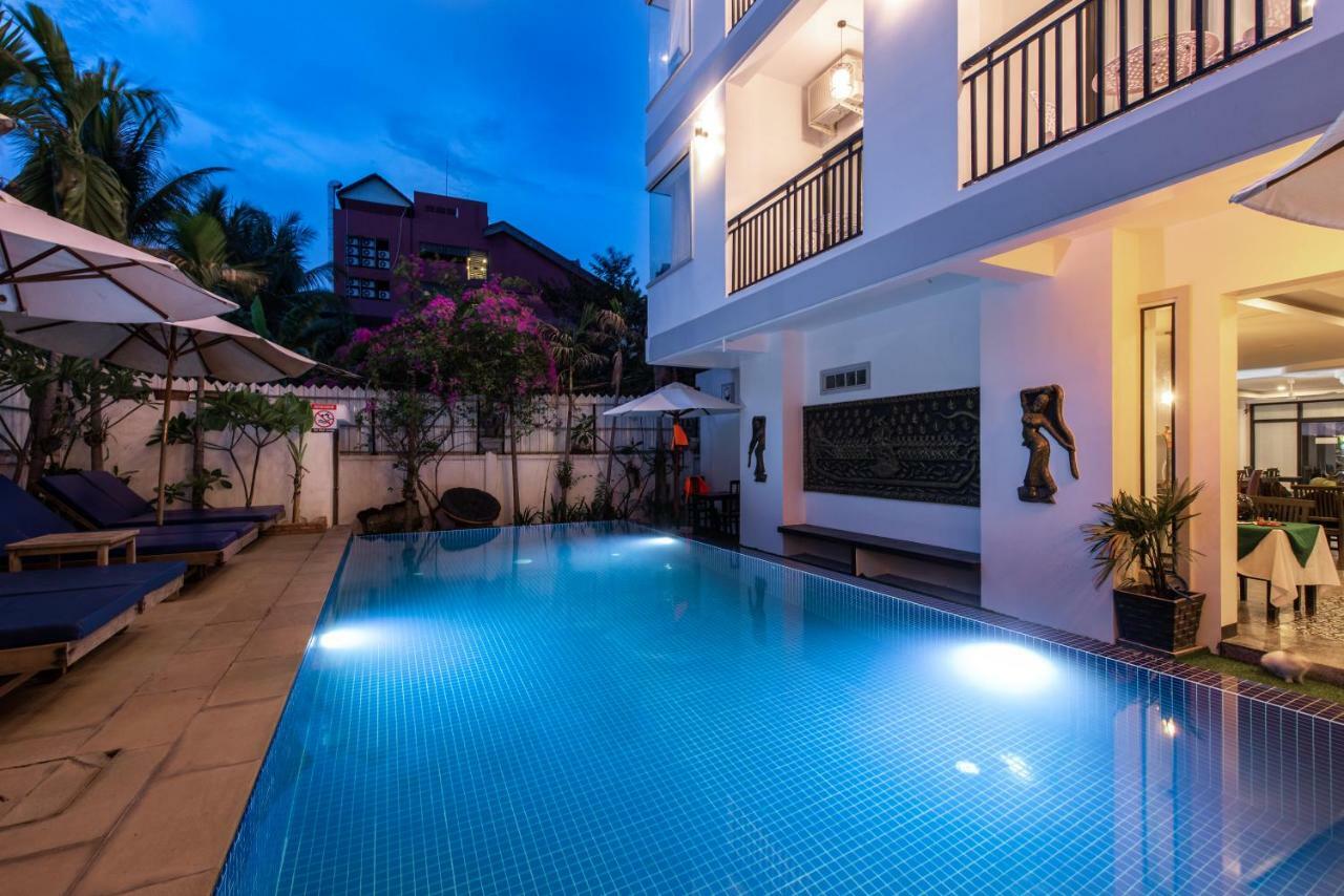 The Unique Angkor Villa Sziemreap Kültér fotó
