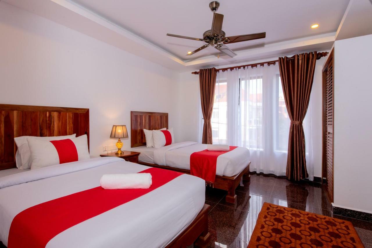 The Unique Angkor Villa Sziemreap Kültér fotó